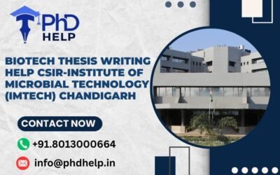 Biotech thesis writing help CSIR-Institute of Microbial Technology (IMTECH) Chandigarh