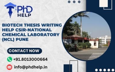 Biotech thesis writing help CSIR-National Chemical Laboratory (NCL) Pune