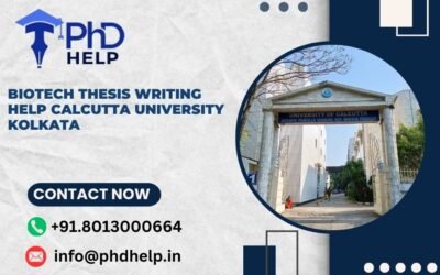 Biotech thesis writing help Calcutta University Kolkata