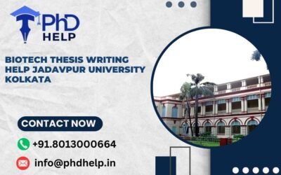 Biotech thesis writing help Jadavpur University Kolkata