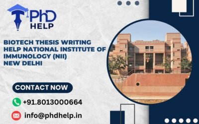 Biotech thesis writing help National Institute of Immunology (NII) New Delhi