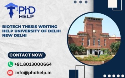 Biotech thesis writing help University of Delhi New Delhi