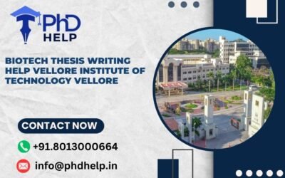 Biotech thesis writing help Vellore Institute of Technology Vellore