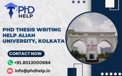 PhD thesis writing help Aliah University, Kolkata