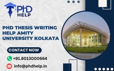PhD thesis writing help Amity University Kolkata