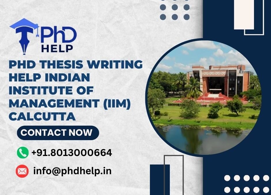 PhD thesis writing help IIM Calcutta