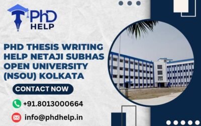 Phd thesis writing help NSOU Kolkata