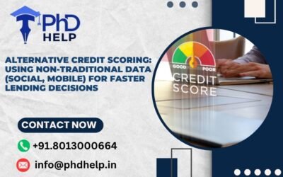 Alternative Credit Scoring: Using non-traditional data (social, mobile) for faster lending decisions