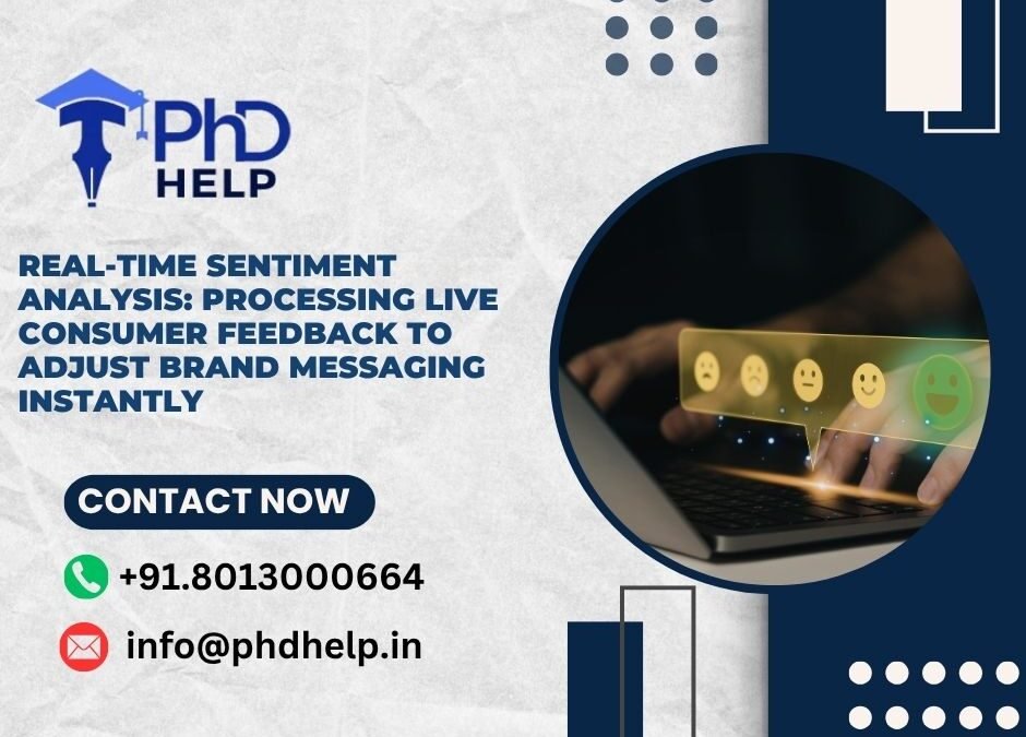 Real-Time Sentiment Analysis: Processing live consumer feedback to adjust brand messaging instantly