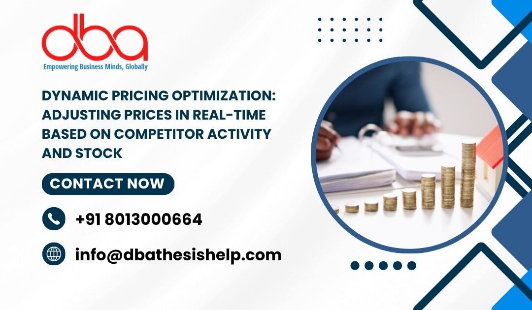 Dynamic Pricing Optimization: Adjusting prices in real-time based on competitor activity and stock