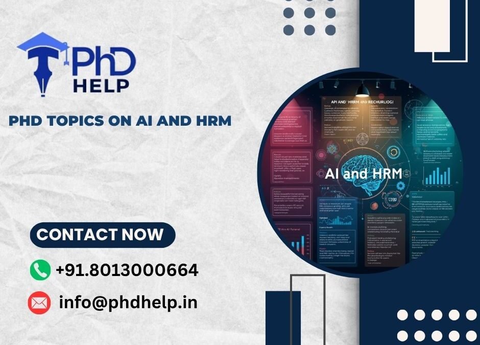 PhD topics on AI and HRM