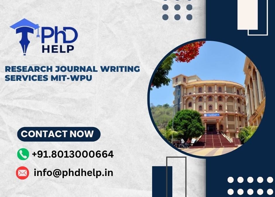 Research Journal Writing Services MIT-WPU